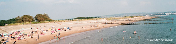 Dawlish Warren beach